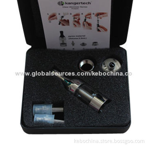 Kanger glass protank with leather case